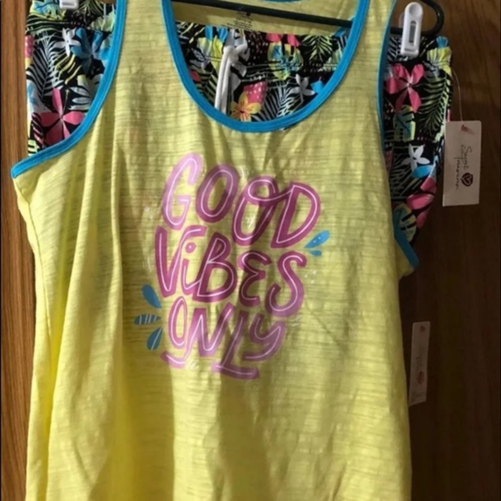 Secret‎ Treasure Pajamas Set Women’s Size Large Two Piece NWT Sleeveless